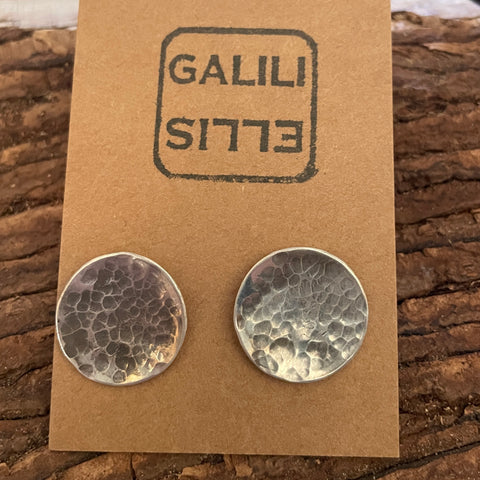 Disc earrings